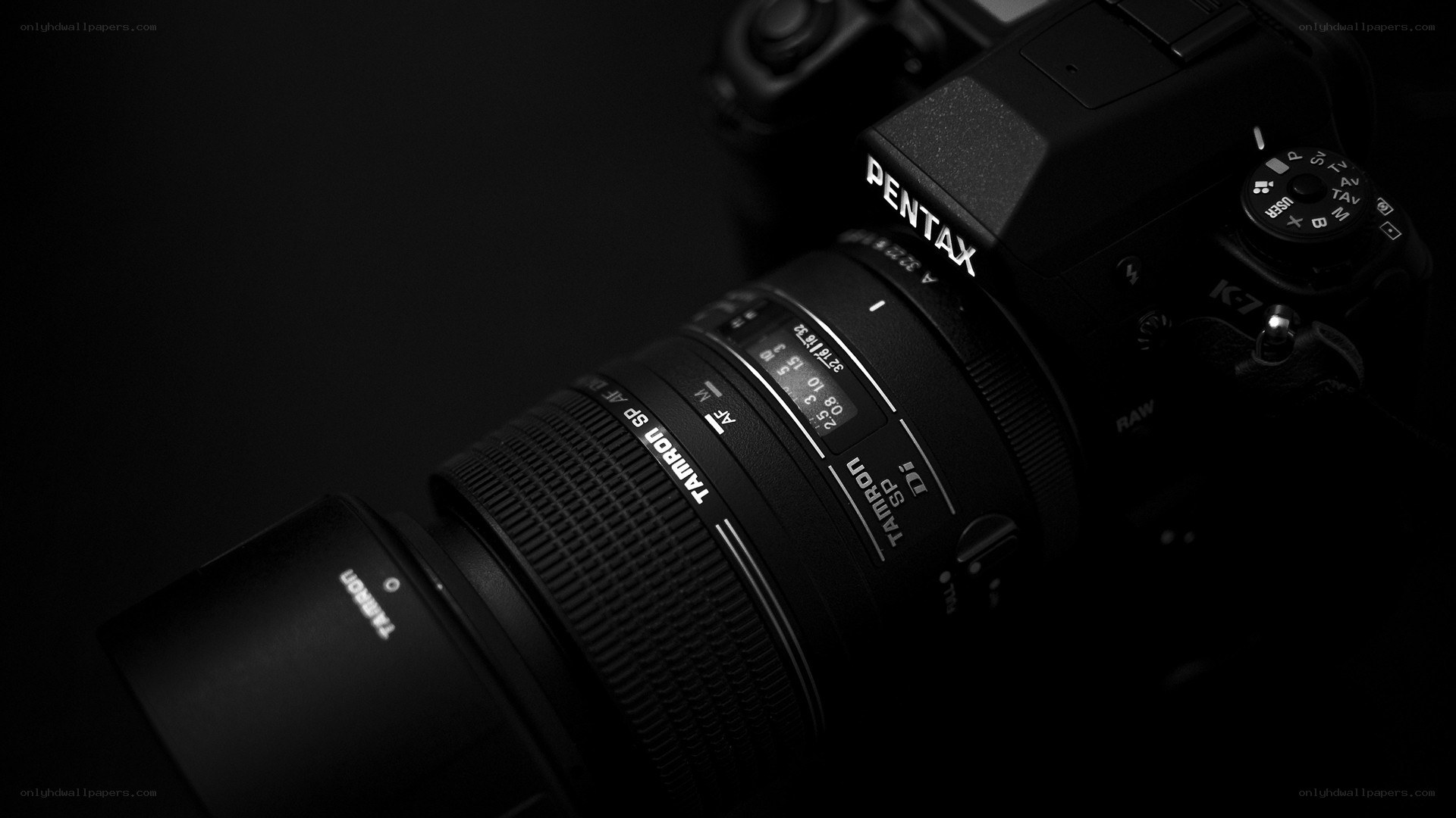 Pentax camera with Tamron lens