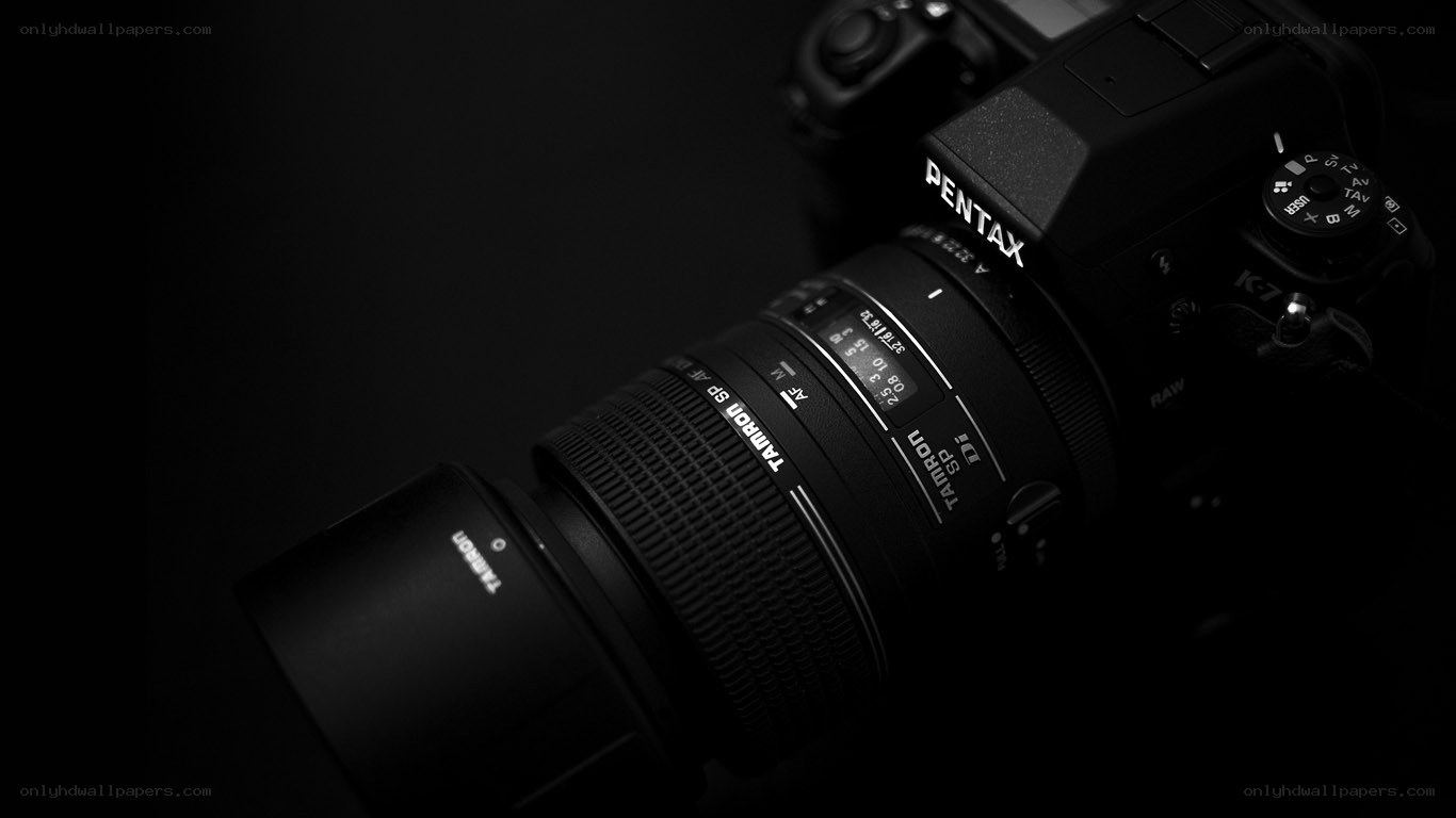 Pentax camera with Tamron lens