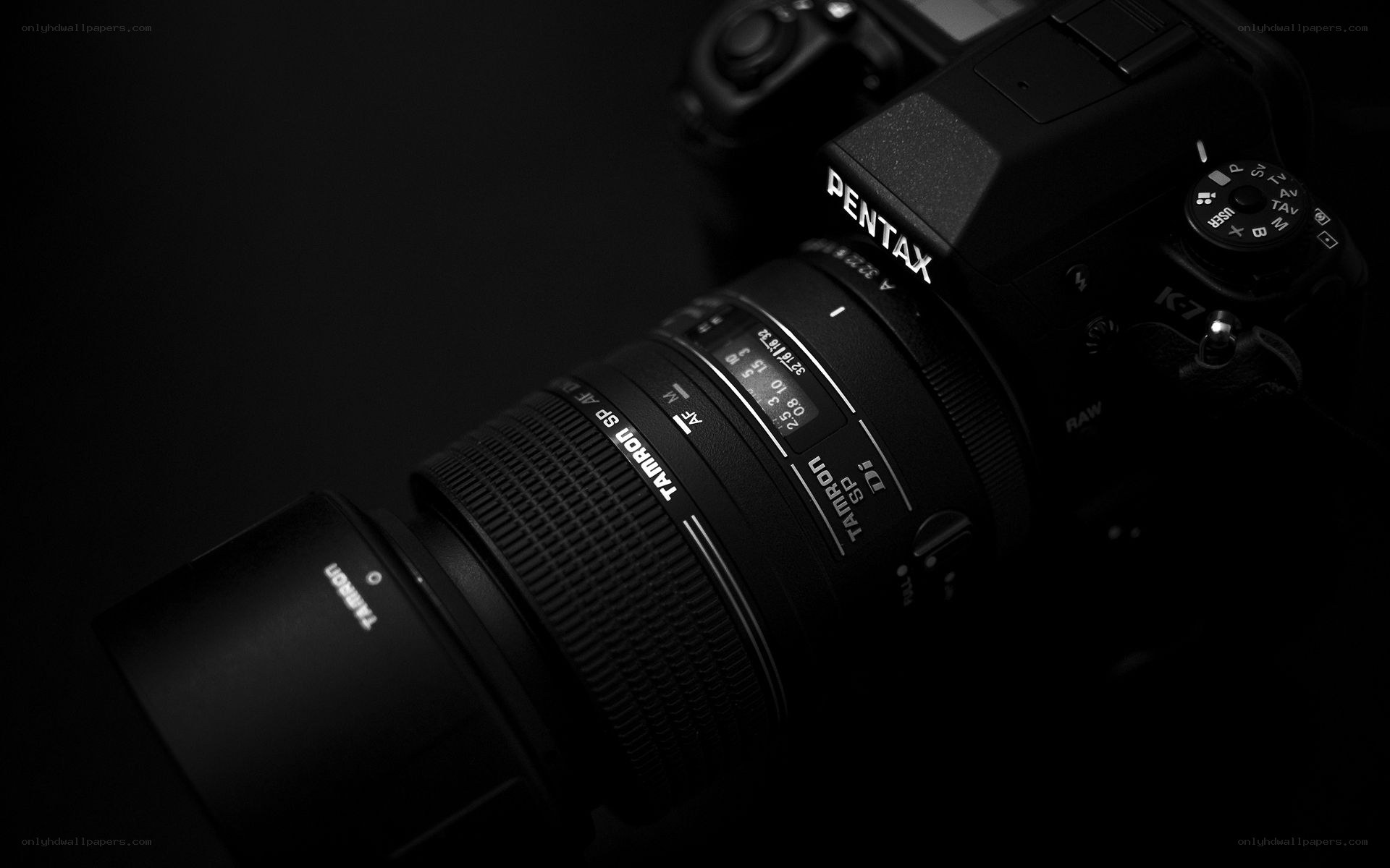 Pentax camera with Tamron lens