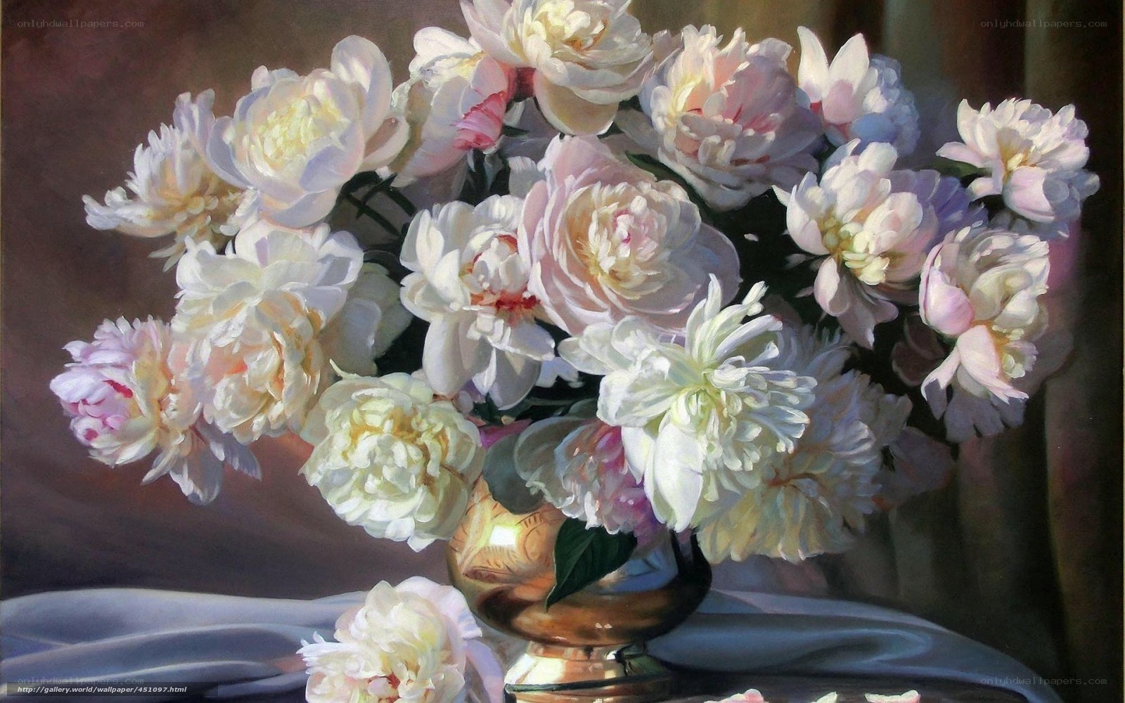 Peonies in a Vase