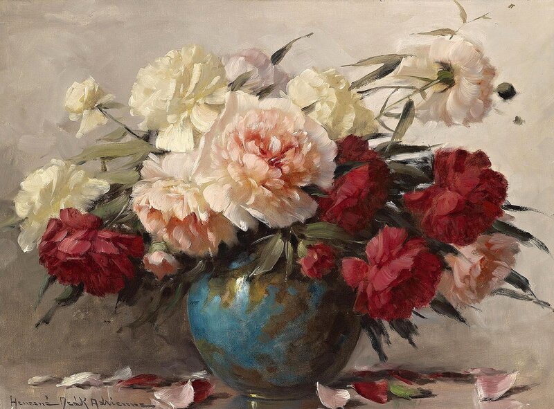 Peony and Carnation Bouquet