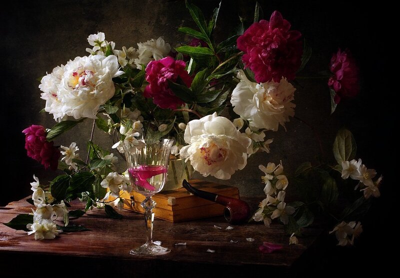 Peony and Jasmine Bouquet