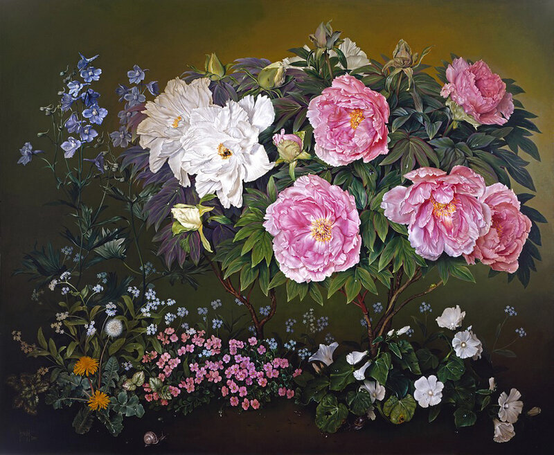 Peony and Wildflower Bouquet