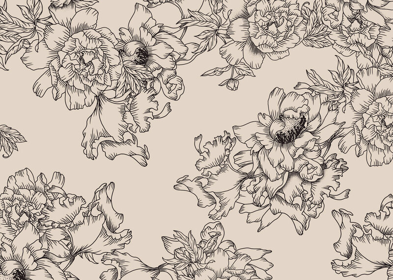 Peony Floral Pattern