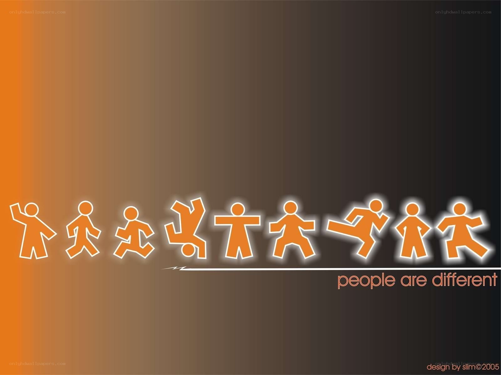 people are different