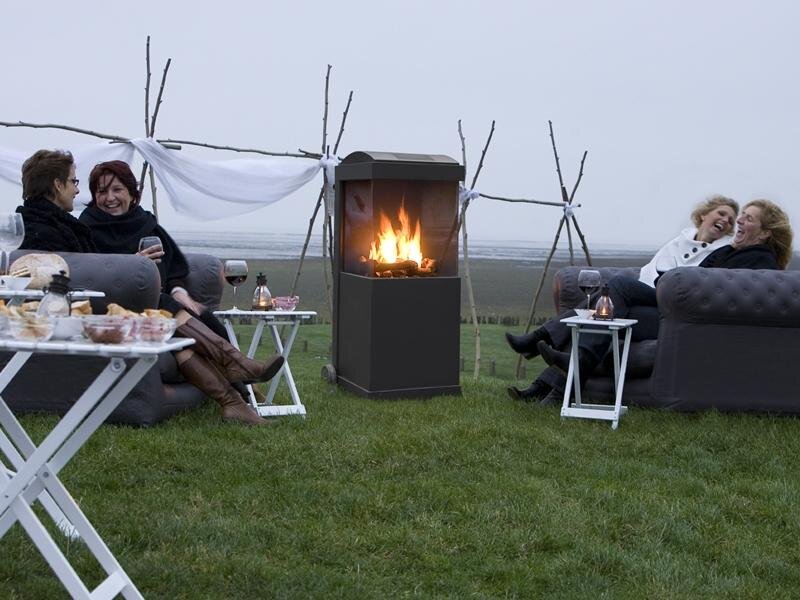 People Around Fire Pit