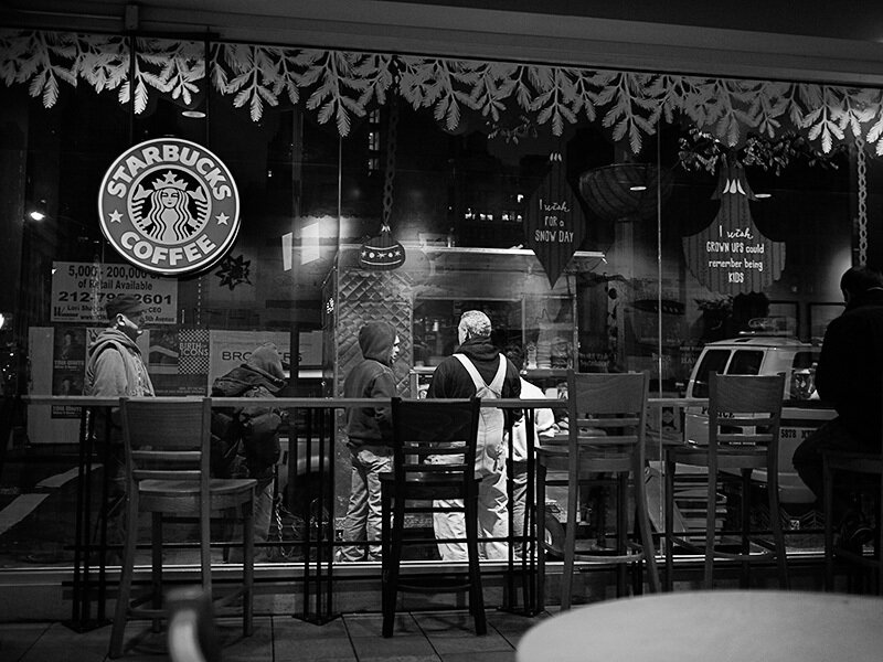 People at a Coffee Shop