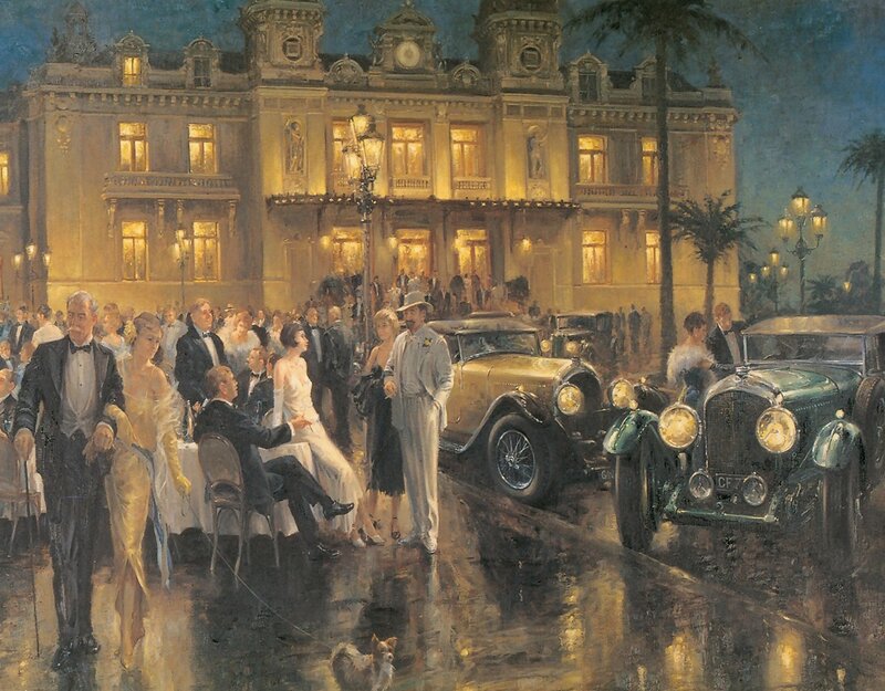 People at a Party — Yellow