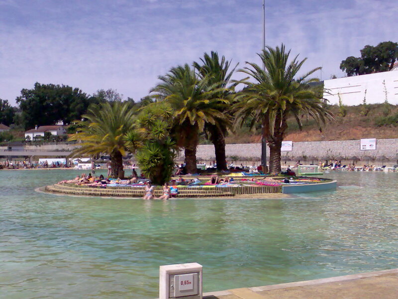 People at a Pool