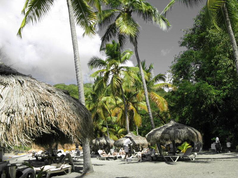 People at Beach Resort