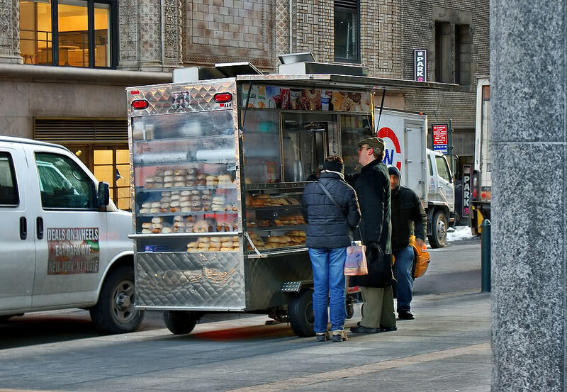 People at Food Cart