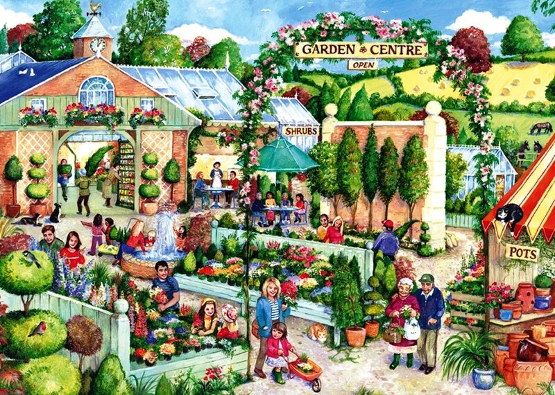 People at Garden Center