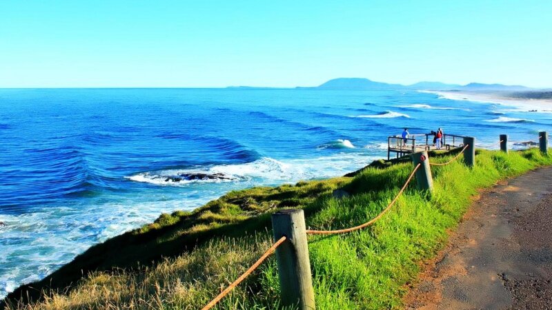 People at Ocean Viewpoint