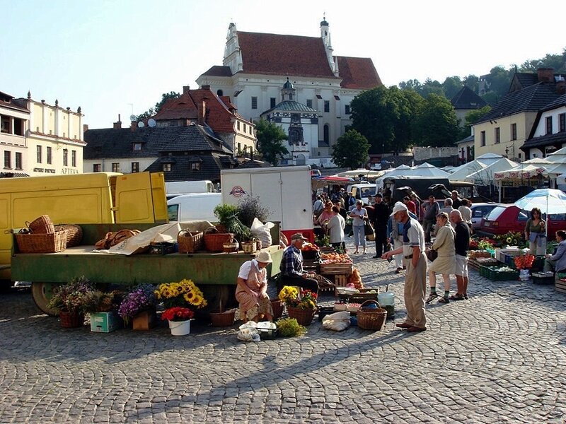 People at Outdoor Market