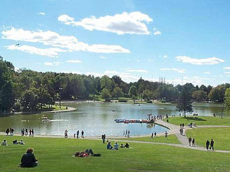 People at Park Lake
