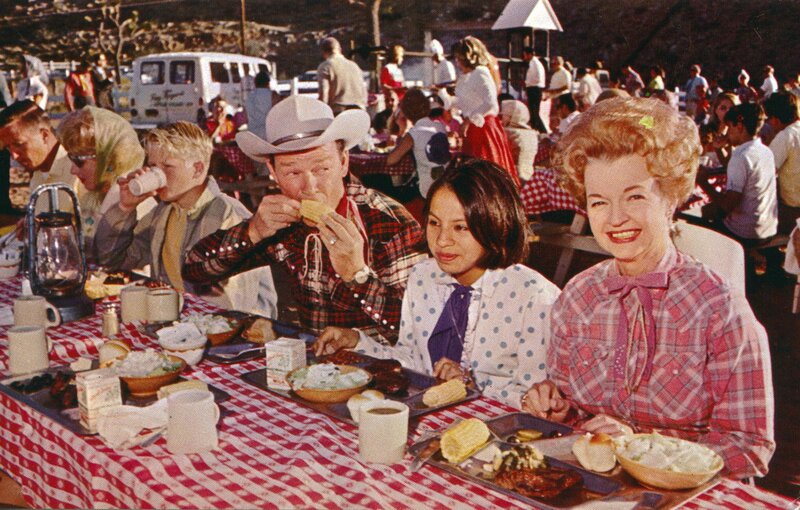 People at Picnic Table