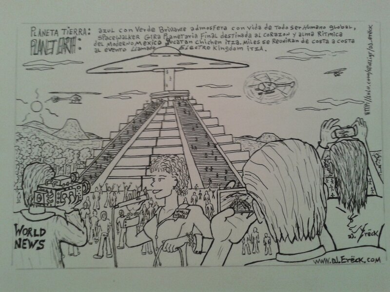 People at Pyramid Event