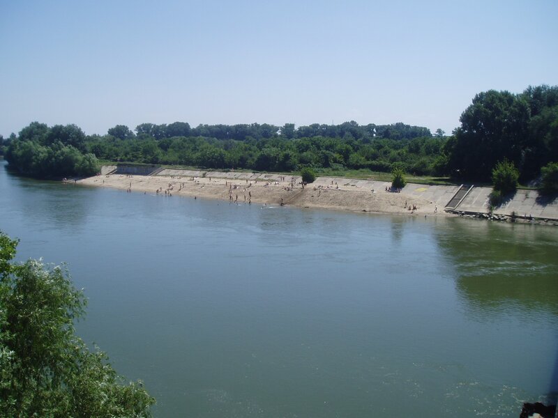 People at River Beach