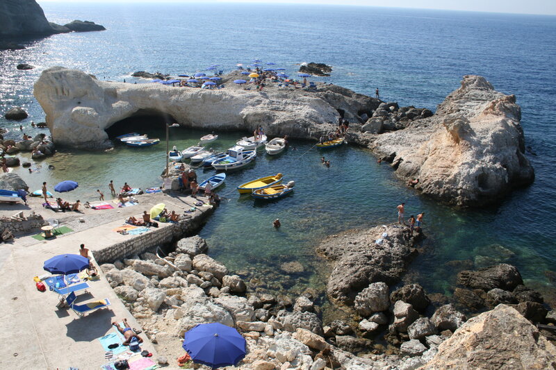 People at Rocky Beach