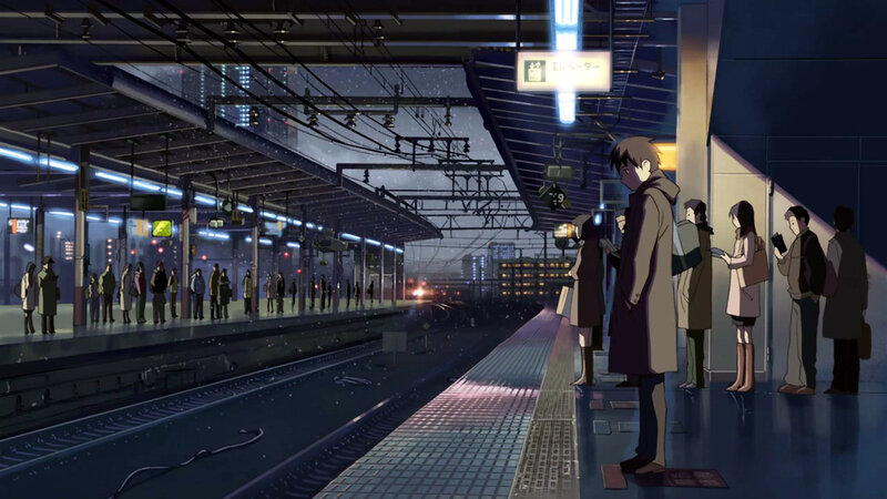 People at Train Station