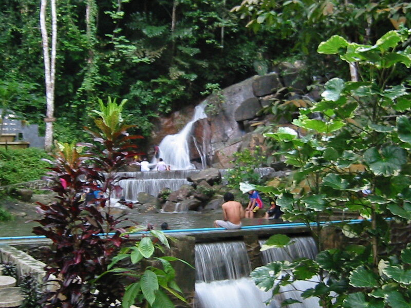 People at Waterfall Park