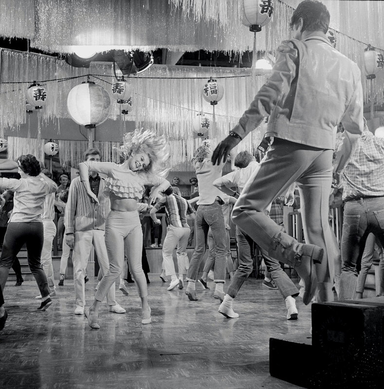 People dancing at a party