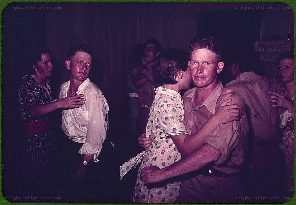 People dancing at a party