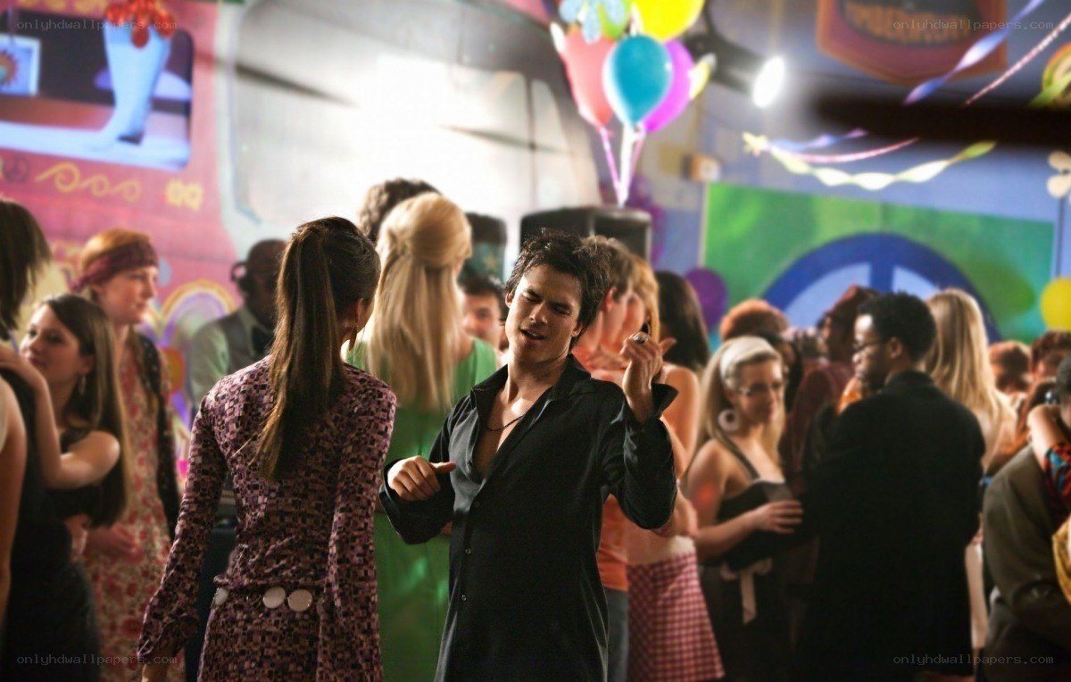 People dancing at a party