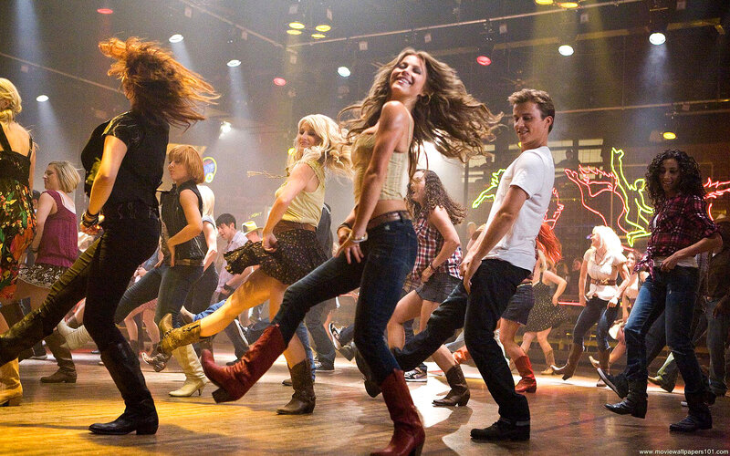 People Dancing in a Club — Yellow