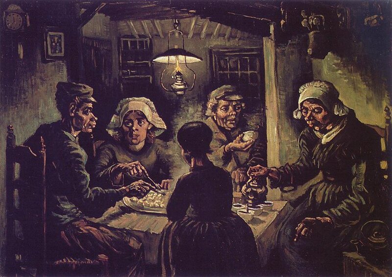 People Eating in a Room