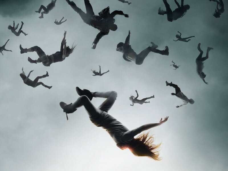 People Falling from Sky