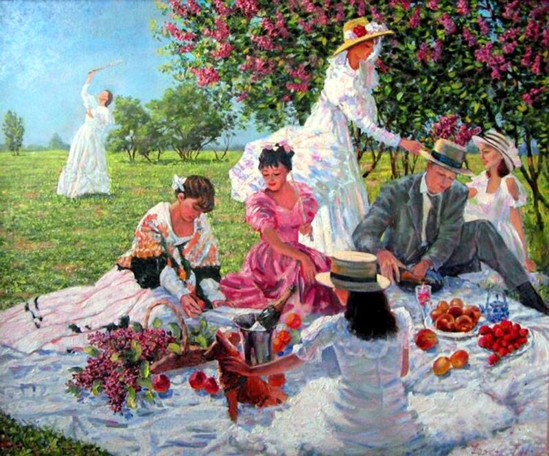 People Having a Picnic