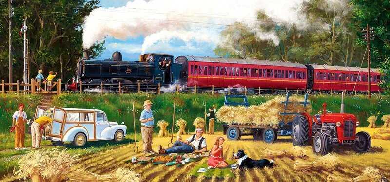 People Having Picnic — Red