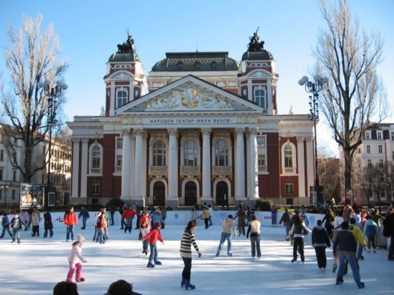 People Ice Skating