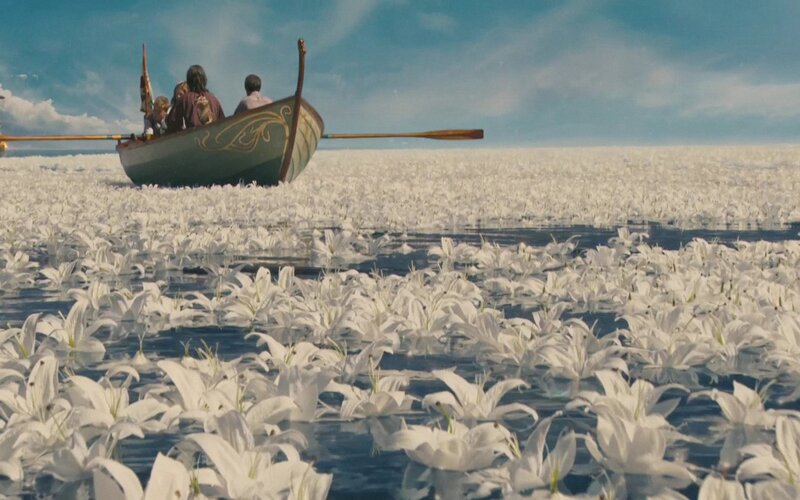 People in a Boat — White