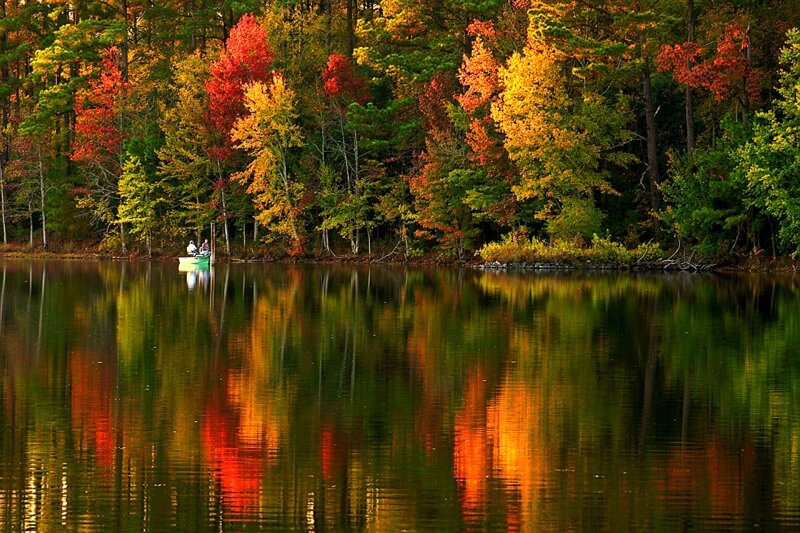 People in a Canoe