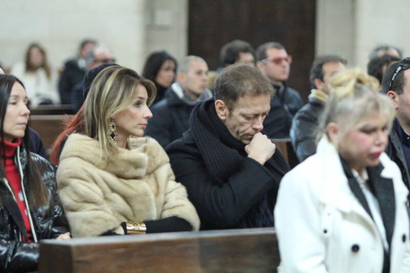 People in a church service