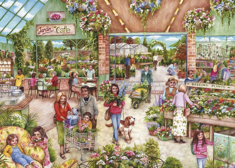 People in a Flower Shop