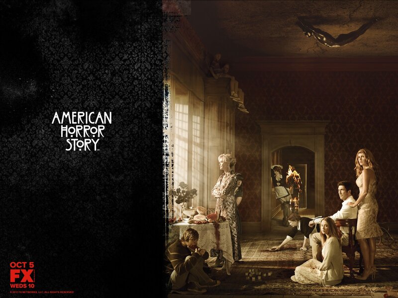 People in a Haunted House — Brown, Dramatic, Eerie