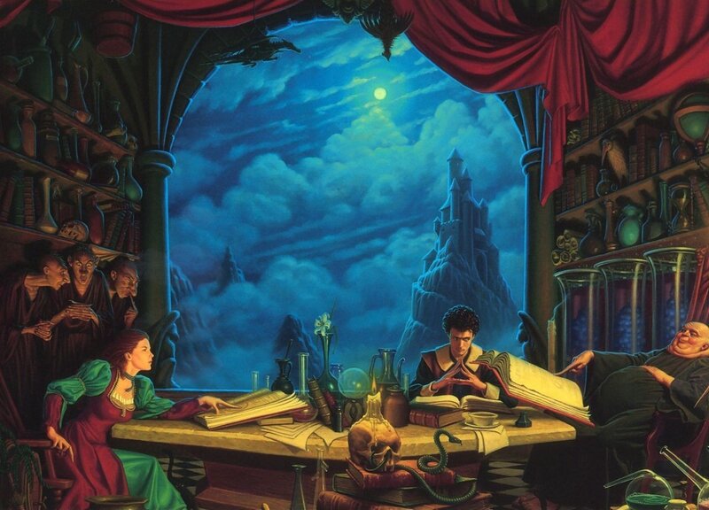 People in a Magic Lab