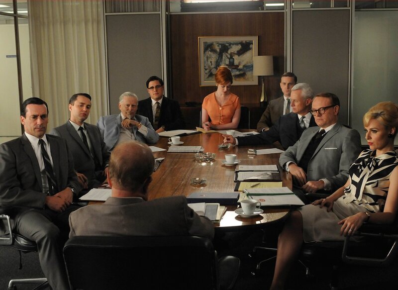 People in a Meeting — Brown