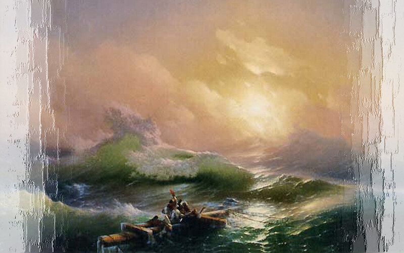 People in a Small Boat