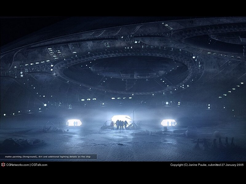 People in a Spaceship