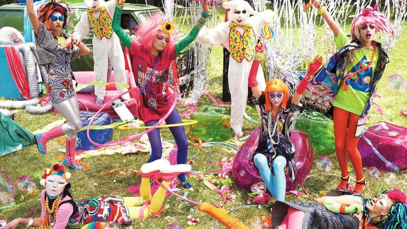 People in Colorful Costumes
