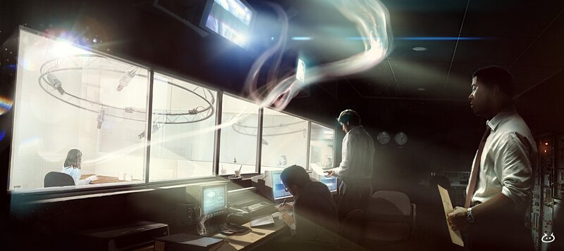 People in Control Room