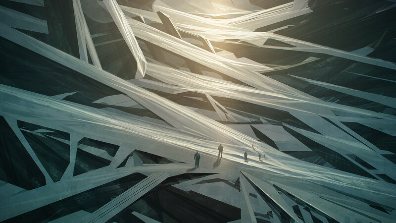 People in Crystalline Structure