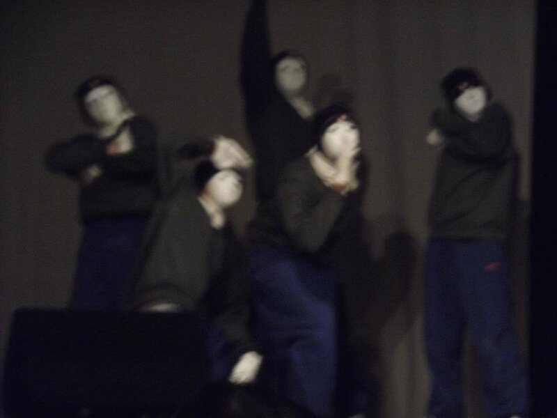 People in Dark Clothing