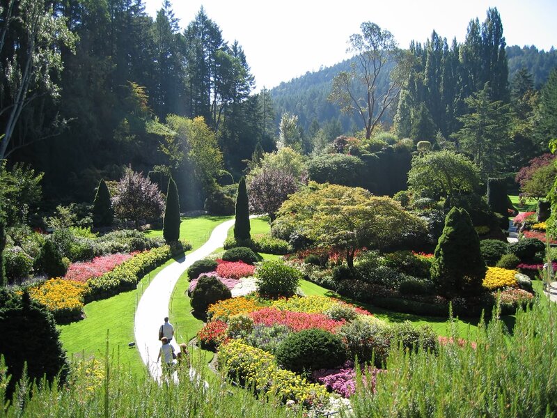 People in Garden