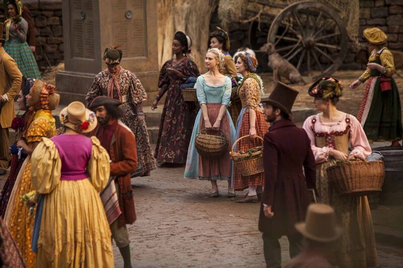 People in Historical Costumes — Brown, Busy