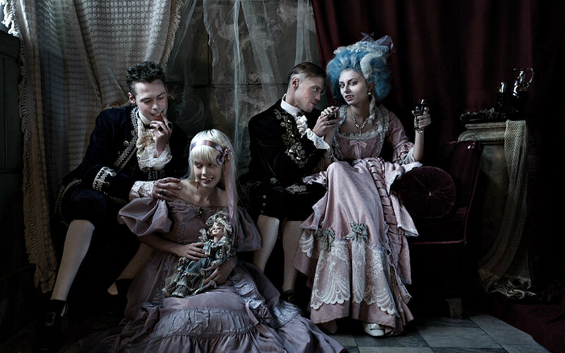 People in Historical Costumes